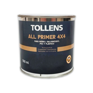 TOLLENS ALL PRIMER 4X4 BLANCO 500ML
