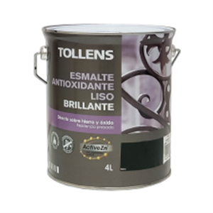 TOLLENS ESMALTE ANTIO IDANTE LISO BRILLANTE VERDE CARRUAJE 4L