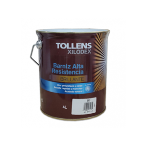 TOLLENS BARNIZ ALTA RESISTENCIA AGUA BRILLANTE BASE TR 4L