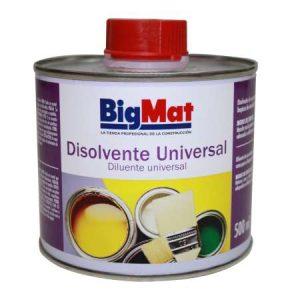 DISOLVENTE UNIVERSAL BIGMAT 500ml