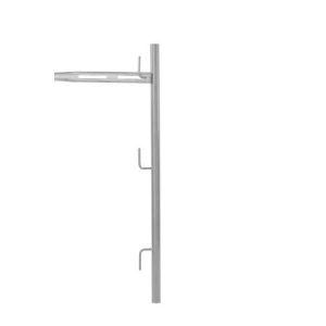 GUARDACUERPO FIJO GALVANIZADO 1.20M D40X1,5MM