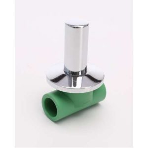 VALVULA DE CORTE EMPOTRAR PPR 25MM