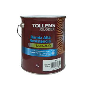 TOLLENS BARNIZ ALTA RESISTENCIA SATINADO AGUA BASE TR 4L