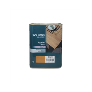 TOLLENS ACEITE TECA DISOLVENTE TECA DE JAVA 4LTS