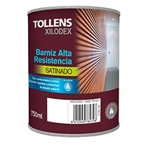 TOLLENS BARNIZ ALTA RESISTENCIA SATINADO AL DISOLVENTE BASE TR 750ml