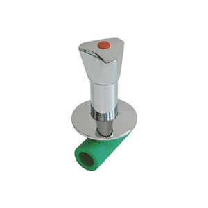 VALVULA DE CORTE PPR 25MM 3/4" CROMADO