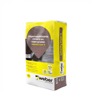 WEBER.TEC IMPER G GRIS 25KG