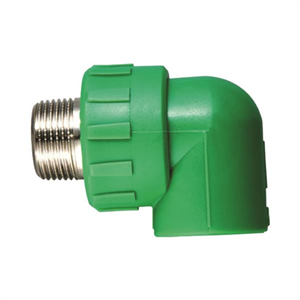 CODO TERMOFUSION PPR ROSCA M 1/2" 20MM