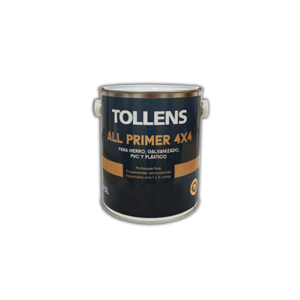TOLLENS ALL PRIMER 4X4 GRIS 2,5 Lts TOLLENS