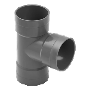 XX+DERIVACION TE PLASTICA PVC H-H 87º 32MM