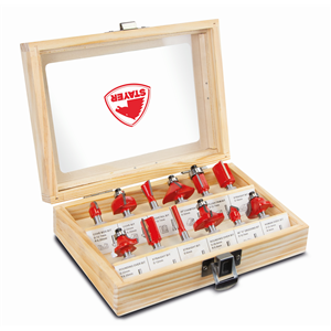 JUEGO DE 12 FRESAS DE 6MM PARA FRESADORA