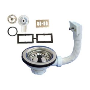 VALVULA FREGADERO 1 1/2-ø40 ø115 C/REBOSADERO DUAL