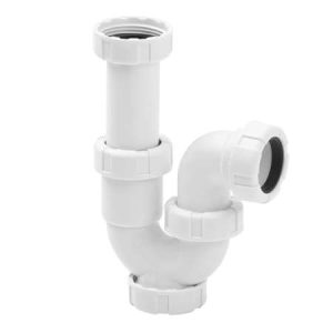 SIFON CURVO MINI EXTENSIBLE 1 1/4-ø32-40