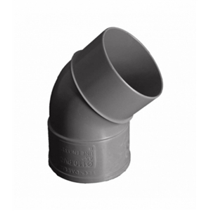 CODO PVC M-H 45º 40