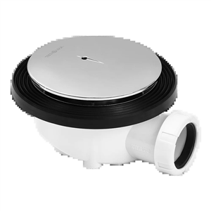 VALVULA BAJA PLATO DUCHA 115 CON TORNILLOS
