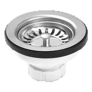 VALVULA FREGADERO GRANDE 115 C/CESTILLO METALICO T-73