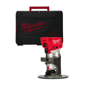 Fresadora M18 FUEL con pinzas de 6 / 8MM y bases MILWAUKEE