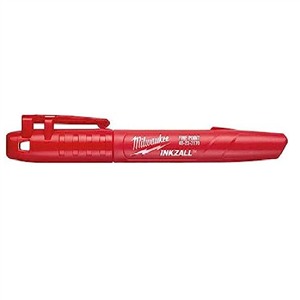 MARCADOR FINO ROJO 1MM MILWAUKEE
