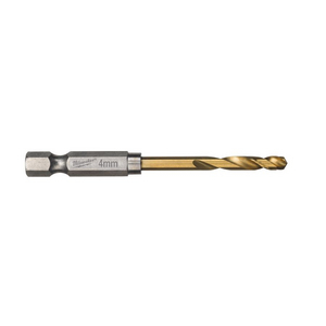 BROCA METAL SHOCKWAVE RED HSS 4MM 2uds