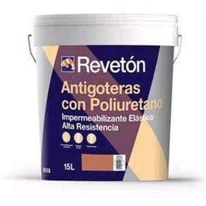 REVETON ANTIGOTERAS POLIURETANO TEJA 15 LITROS