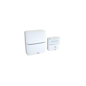 KIT TIMBRE PREMIUM SIN HILOS SERIE RELA BLANCO