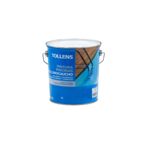 TOLLENS PISCINAS CLOROCAUCHO BLANCO CRISTALL 4LT