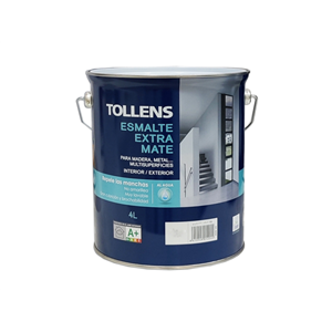 TOLLENS ESMALTE E TRA MATE BLANCO NIEVE 4L