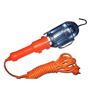 LAMPARA PORTATIL CON INTERRUPTOR METALICA 10 MTS.
