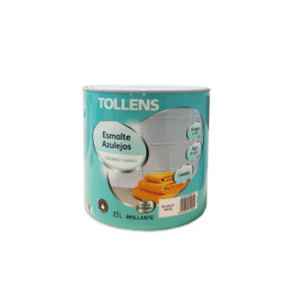 TOLLENS ESMALTE AZULEJO BRILLANTE BLANCO NIEVE 2,5