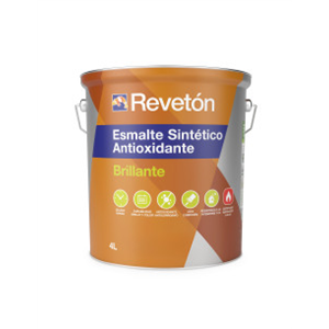 REVETON ESMALTE SINTETICO BRILLANTE BASE BL 4L