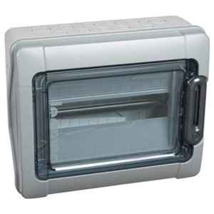 CAJA MODULAR ESTANCA IP65 PLE O, 1 FILA DE 12 MÓDULOS