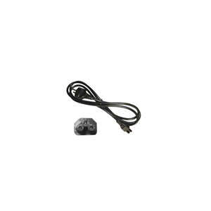 CABLE DE ALIMENTADOR PARA PORTATIL NEGRO 2m
