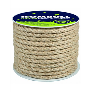 CARRETE CUERDA CABLEADA SISAL 4C 10mm 10M 1u