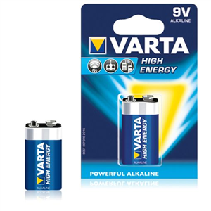 PILA VARTA ALKALINA 6LR61 9V BLISTER 1 PILA