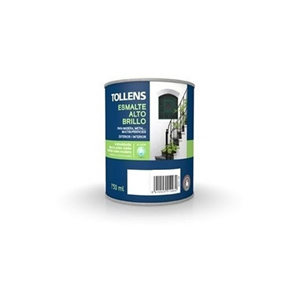 TOLLENS ESMALTE ALTO BRILLO NEGRO 250ML