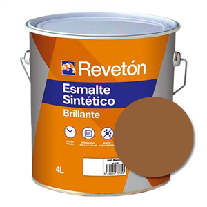 REVETON ESMALTE SINTETICO BRILLANTE OCRE 750ml