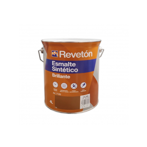 REVETON ESMALTE SINTETICO BRILLANTE OCRE 4L
