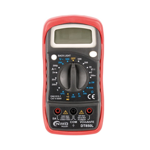 MULTIMETRO DIGITAL MUL001 DT850L NIMO 401U