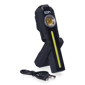 LINTERNA LED 3 MODOS USB