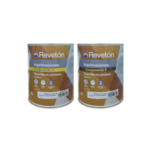 IMPRIMACIÓN SOPORTES NO POROSOS REVETON (2 COMP A+ B ) 6LT