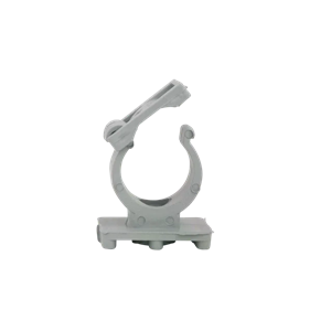 ABRAZADERA PLASTICA CLIC PVC 20 GRIS 1u