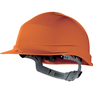 CASCO DE OBRA AJUSTABLE POR CORREDERA AJUSTABLE NARANJA