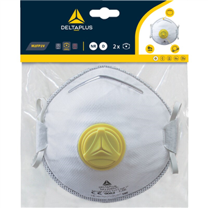 KIT DE 2 MASCARILLAS FFP2 CON VALVULA - DOLOMITE