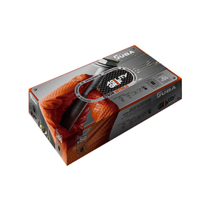 PACK 50 GUANTES DESECHABLES NITRILO NARANJA AGILITY GRIP T. 9