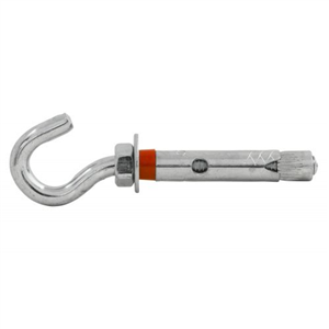 BLISTER ANCLAJE METALICO GANCHO M6/8 45 - 4u