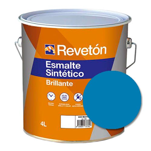 REVETON ESMALTE SINTETICO BRILLANTE AZUL LUMINOSO 750ml