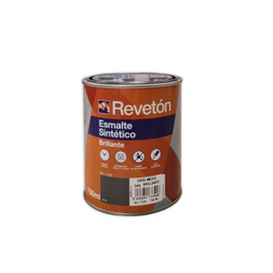 REVETON ESMALTE SINTETICO BRILLANTE GRIS MEDIO 750ml