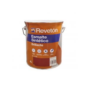 REVETON ESMALTE SINTETICO BRILLANTE ROJO INGLES 4L