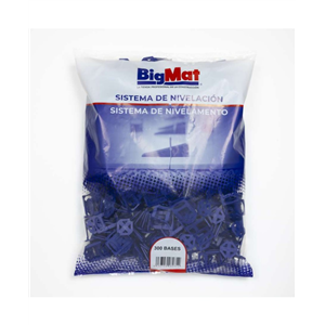 BOLSA 300 BASES BIGMAT 1,5MM NIVELACION 700U