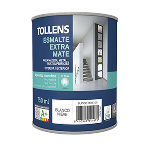TOLLENS ESMALTE E TRA MATE BLANCO NIEVE 750ml